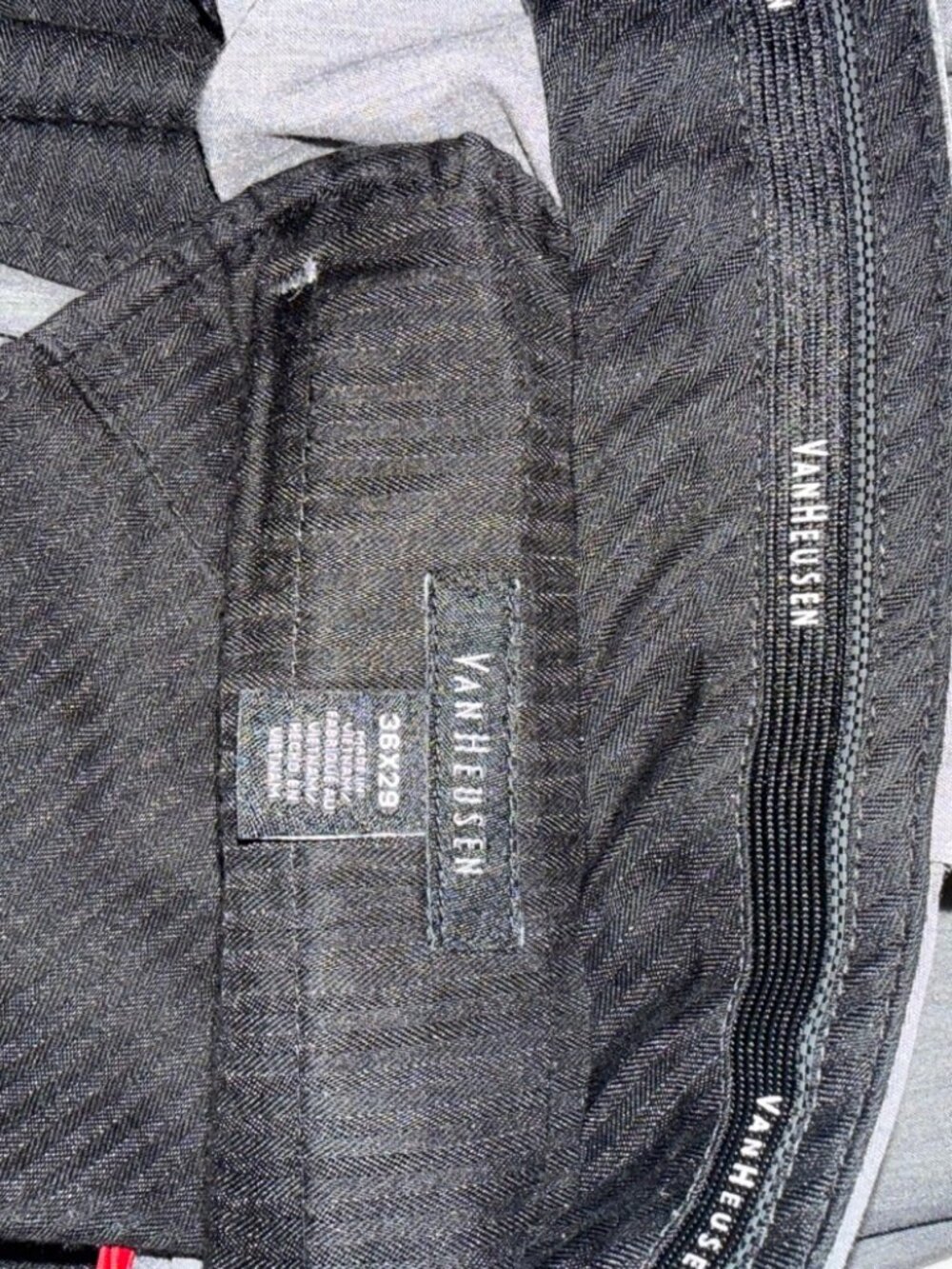Van Heusen Dress Pants 36x29 Gray